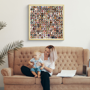 Crea la tua Collage Quadrata Personalizzata con più di 220 Foto