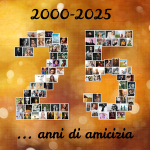 Crea la tua Collage 25 con foto per Anniversario o Evento Speciale