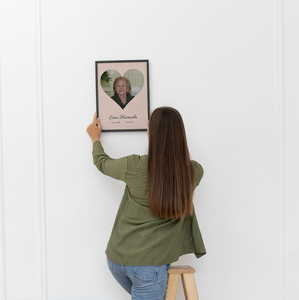 Collage Ricordo Cuore in Stampa di Alta Qualità per Te