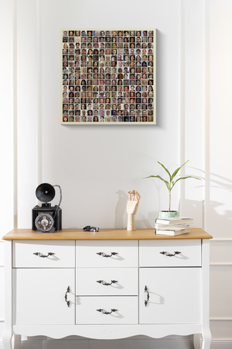 Crea la tua Collage Quadrata Personalizzata con più di 220 Foto