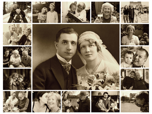 Collage Funeraria Personalizzata: Crea Un Ricordo Unico